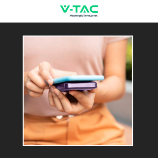 Power Bank 5000mAh Ricarica Rapida PD V-Tac VT-50005