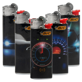 Bic Mini J25 Fantasia Cars 5 Accendini a Pietrina