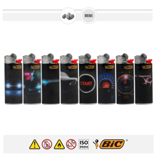 Bic Mini J25 Fantasia Cars 5 Accendini a Pietrina