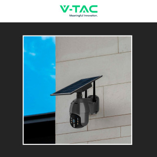 VT-11024-WIFI Telecamera di Sorveglianza PTZ Nera V-Tac