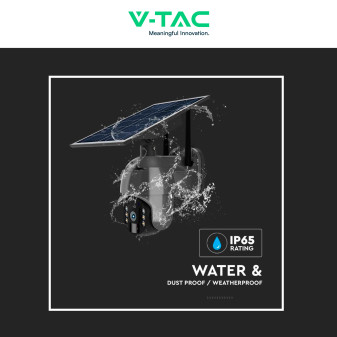 VT-11024-WIFI Telecamera di Sorveglianza PTZ Nera V-Tac