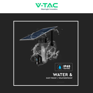 VT-11024-WIFI Telecamera di Sorveglianza PTZ Nera V-Tac