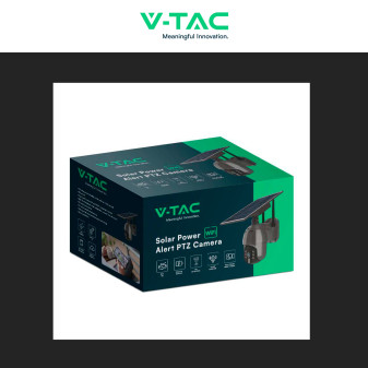 VT-11024-WIFI Telecamera di Sorveglianza PTZ Nera V-Tac