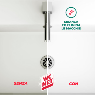 Candeggina Profumata Gel con Bicarbonato Flower Fresh WC Net