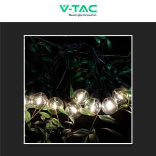 VT-70512 Catenaria con Pannello Solare 12 Metri IP44 V-Tac