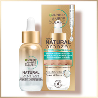 Natural Bronzer Gocce Autoabbronzanti Garnier Ambre Solaire