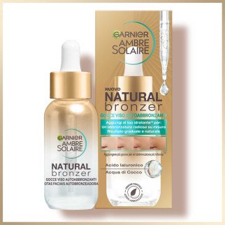 Natural Bronzer Gocce Autoabbronzanti Garnier Ambre Solaire