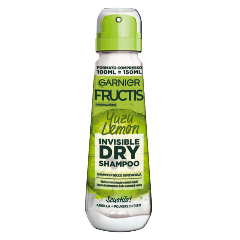 Invisible Dry Shampoo Secco Senz'Acqua 100ml Garnier Fructis