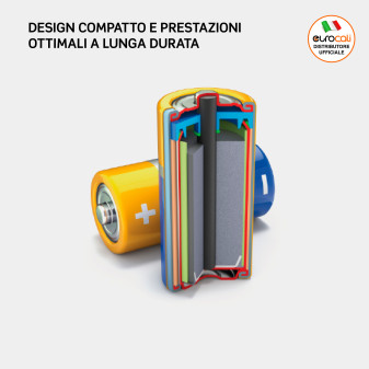 Batteria CR123A/CR123/CR17345 3V Litio Lithium Photo Uniross