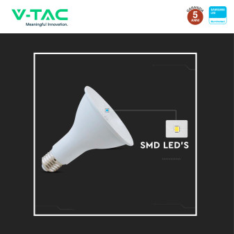 VT-230 LED E27 PAR Lamp 11W PAR30 Chip Samsung SMD V-Tac Pro