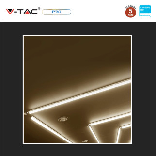 VT-065 Tubo LED T5 Plafoniera Linkabile 7W SMD V-Tac Pro