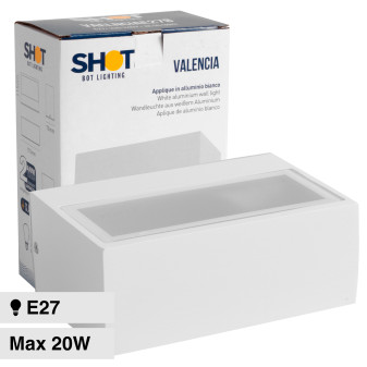 Lampada LED Applique IP54 Bot Lighting Shot Attacco E27