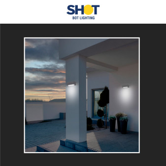 Lampada LED Applique IP54 Bot Lighting Shot Attacco E27