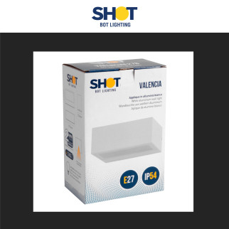 Lampada LED Applique IP54 Bot Lighting Shot Attacco E27