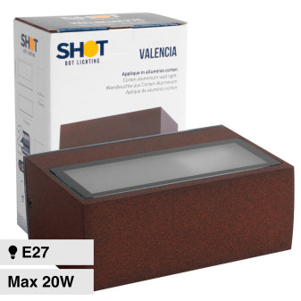 Lampada LED Applique con Attacco E27 IP54 Bot Lighting Shot