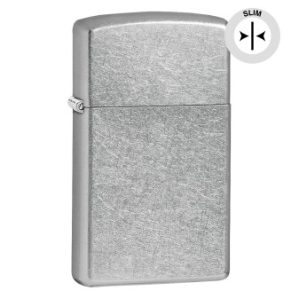Accendino Zippo 1607 Street Chrome Antivento Ricaricabile