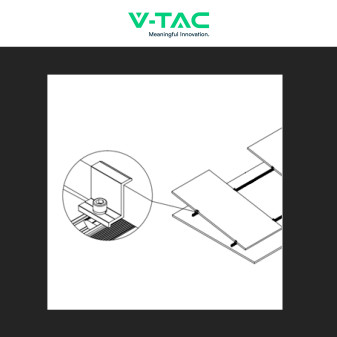 V-Tac 4 Morsetti Finali per Pannelli Solari Fotovoltaici 35mm