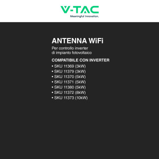 VT-660000 Modulo WiFi Inverter Impianti Fotovoltaici V-Tac