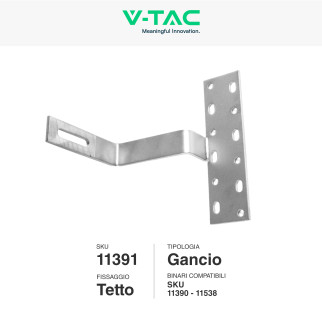 5 Ganci da Installazione Pannelli Solari Fotovoltaici V-Tac