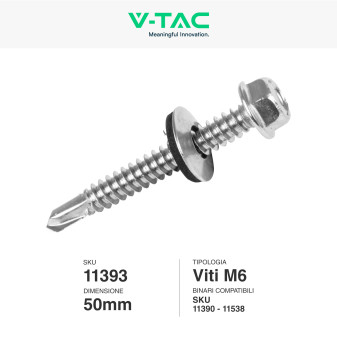 30 Viti da Installazione Pannelli Solari Fotovoltaici V-Tac