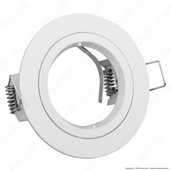 V-Tac VT-774 Portafaretto Rotondo da Incasso per Lampadine GU10 e