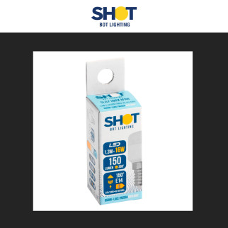 Lampadina LED E14 1.3W per Frigoriferi Bot Lighting Shot