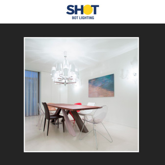 Lampadina LED E14 7.2W MiniGlobo P45 Bot Lighting Shot