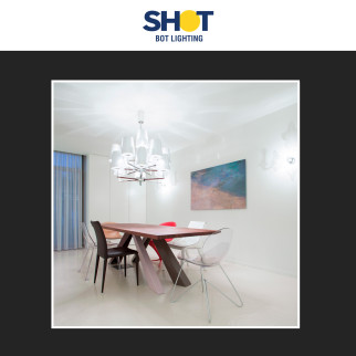 Lampadina LED E14 7.2W MiniGlobo P45 Bot Lighting Shot