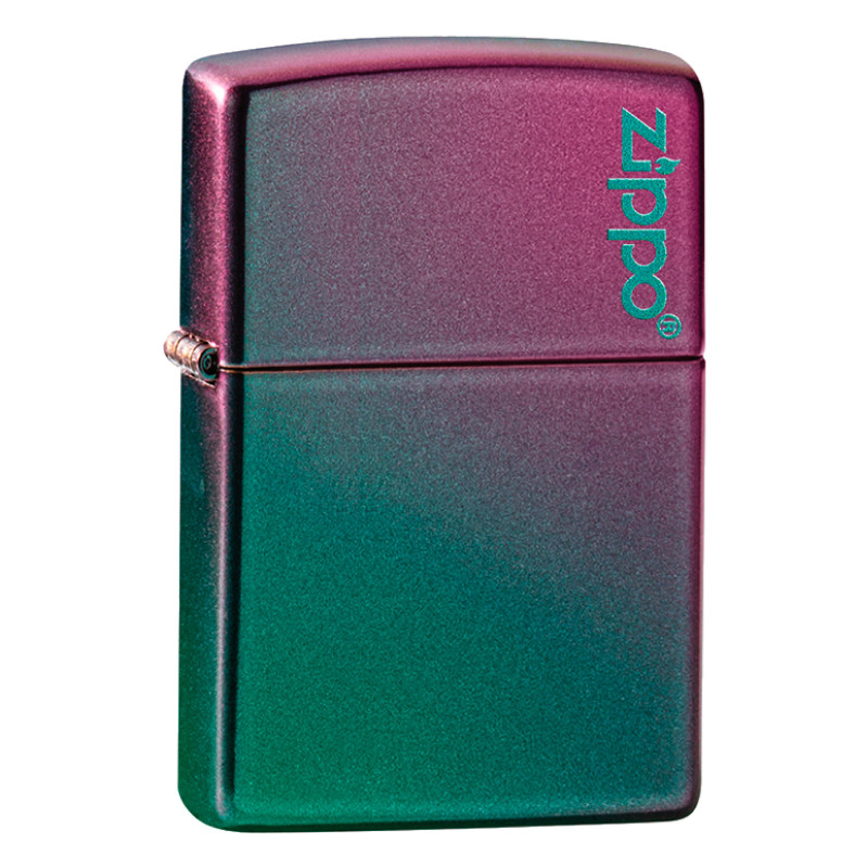 Accendino Zippo 49146ZL Iridescent Zippo Logo Ricaricabile