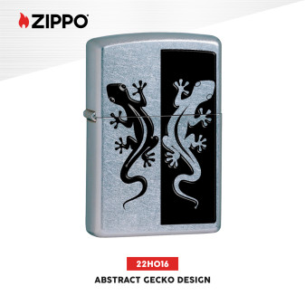 Accendino Zippo mod. 22H016 Abstract Gecko Design Antivento