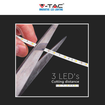 Striscia LED 30W Flessibile SMD Monocolore 12V 5m V-Tac