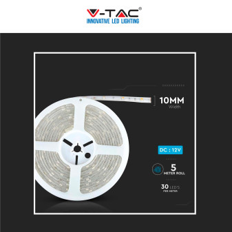 Striscia LED 30W Flessibile SMD Monocolore 12V 5m V-Tac