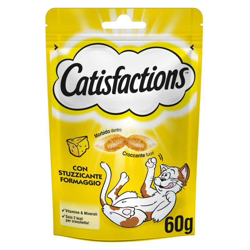 Acquista Catisfactions Snack al Formaggio per Gatti