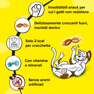 Snack al Pollo per Gatti Catisfactions - Confezione 60g