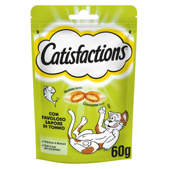 Snack al Tonno per Gatti Catisfactions - Confezione 60g