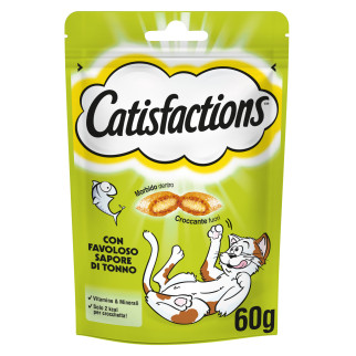 Snack al Tonno per Gatti Catisfactions - Confezione 60g