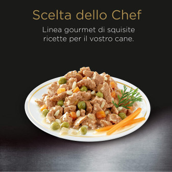 Cibo per Cani con Pollo Verdure Riso Cesar Scelta dello Chef