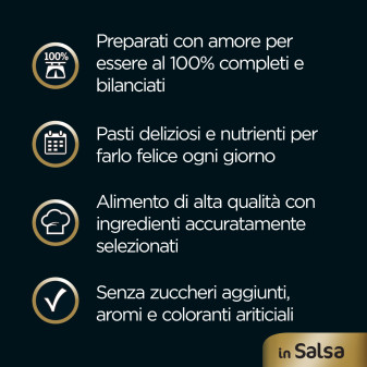 Cibo per Cani con Pollo e Manzo Cesar Selezione in Salsa
