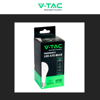 VT-509 Lampadina LED E27 9W SMD Luce di Emergenza V-Tac