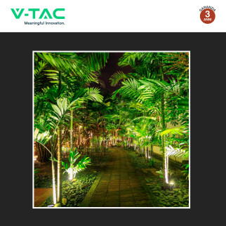 VT-7704 Portafaretto da Giardino con Portalampada GU10 V-Tac