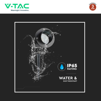 VT-7704 Portafaretto da Giardino con Portalampada GU10 V-Tac