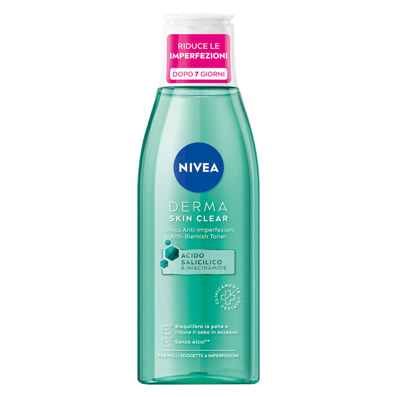 Tonico Anti-Imperfezioni Vegano Nivea Derma Skin Clear