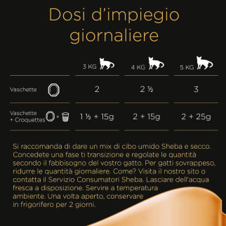 Cibo per Gatti al Pollo Sheba Paté Classic - 22 Vaschette