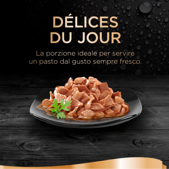 Sheba Délices Du Jour in Salsa Gatti Salmone e Tonno 6 Buste da 50g
