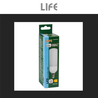 Lampadina LED E14 12W Tubolare T45 Colore Bianco Life