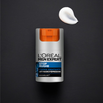 Men Expert Stop Rughe Crema Viso Idratante Anti-Rughe L'Oréal Paris