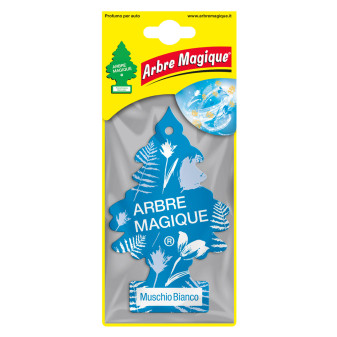 Profumatore Solido Auto Muschio Bianco Arbre Magique