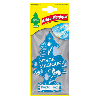 Profumatore Solido Auto Muschio Bianco Arbre Magique