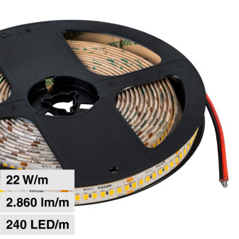 Striscia LED Flessibile Monocolore 110W SMD IP65 - Bobina 5m Imperia
