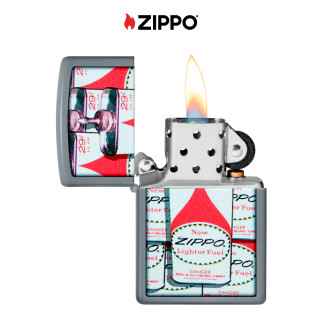 Accendino Zippo mod. 48142 Fuel Can Design Ricaricabile Antivento